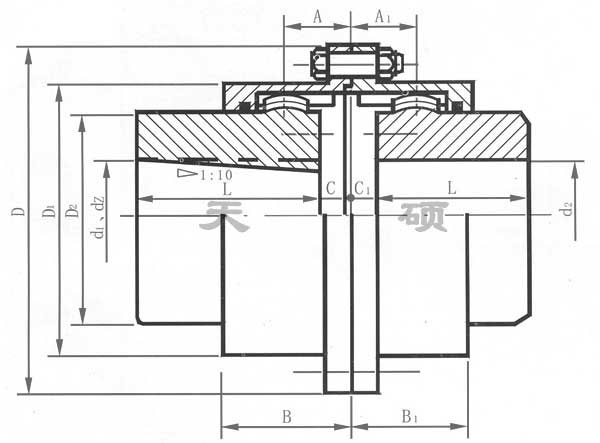 GCLD型鼓形齒式聯(lián)軸器